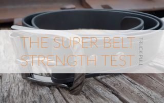 The Invincible Super Belt Strength Test Truck Pull Will Not Stretch No Stitches Strong Indestructible Mens Belts American Made