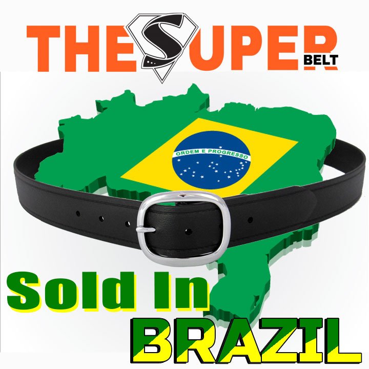 The Super Belt just Sold for the First Time in Brazil! The Indestructible and Invincible Lifetime Warranty Belt Made in America to Last Forever. Beats Leather and Nylon in Everything! The Super Belt just Sold for the First Time in Brazil Indestructible and Invincible Lifetime Warranty Belt Made in America to Last Forever Leather Nylon