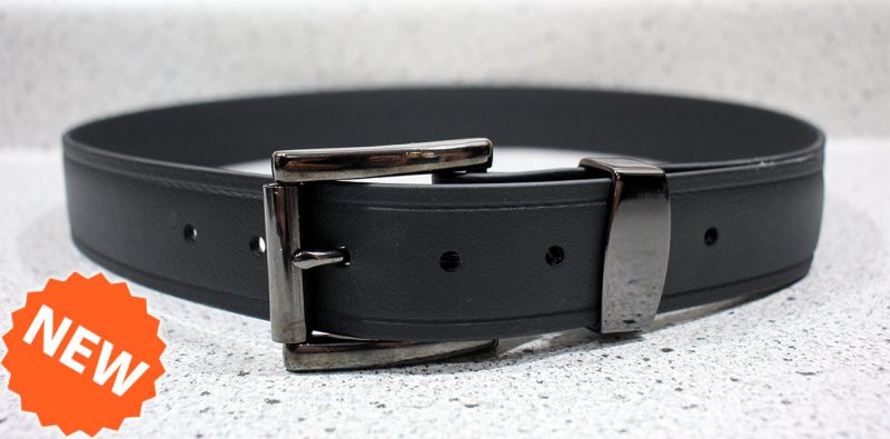 Gunmetal Gray Steel Single Bar Roller Buckle Monti with Keeper Incredibly Strong The Invincible Mans Super Belt Last Forever Made in America